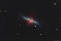M 82 (acquisition by Jim Misti and processed by Louie Atalasidis