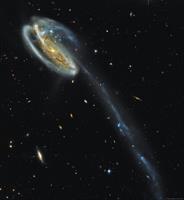 Tadpole Galaxy (Hubble Archives)processed by Louie Atalasidis