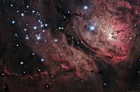 M 8(The Lagoon Nebula)(Acquisition by Jim Misti and Processed by Louie Atalasidis